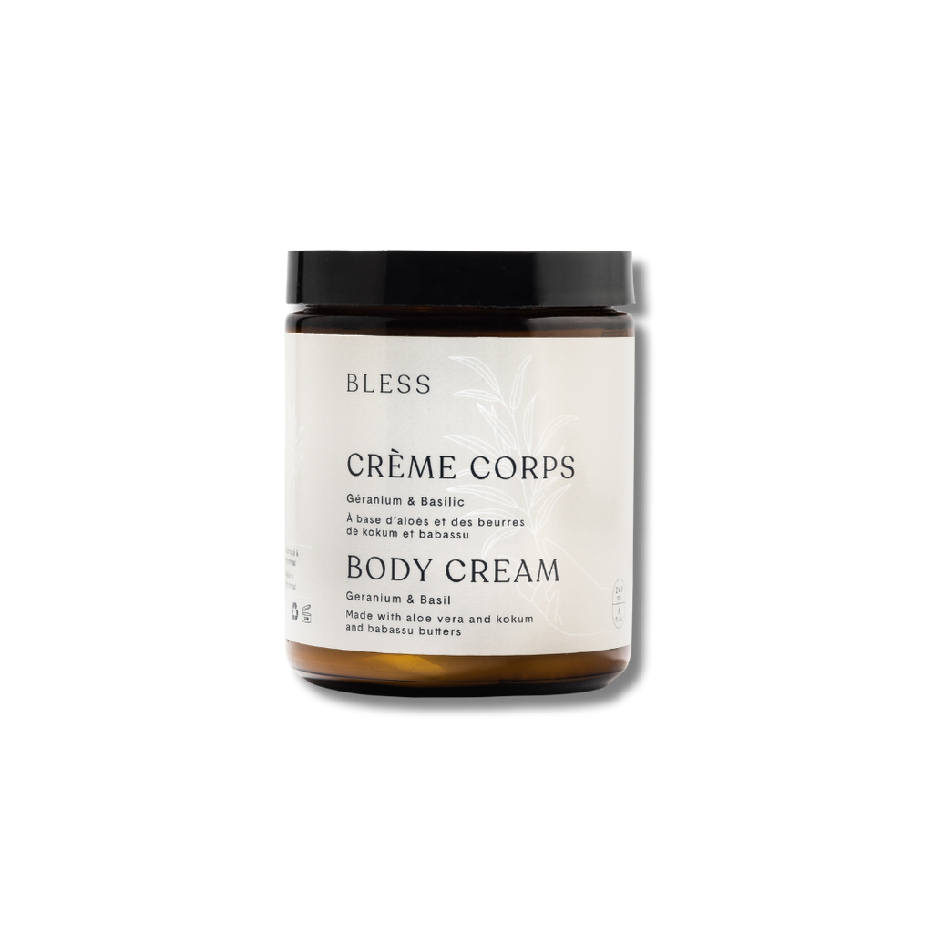 Crème Hydratante - Géranium & Basilic