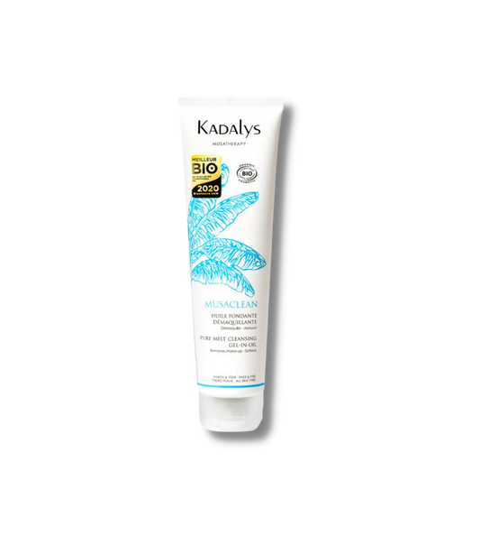 Huile Démaquillante Fondante Bio - Musaclean (150ml)