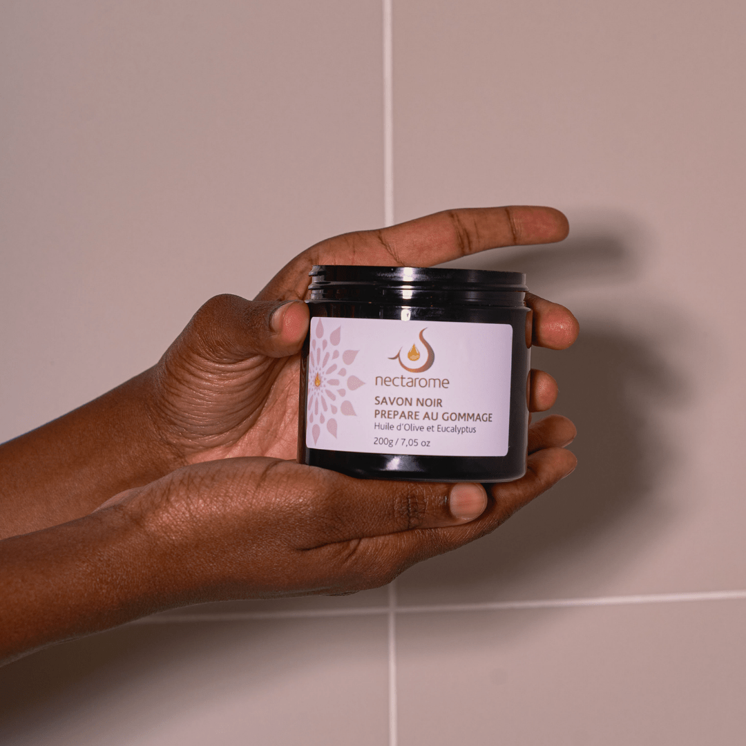 Savon noir à l'Huile d'Olive et l'Ecalyptus (200g)